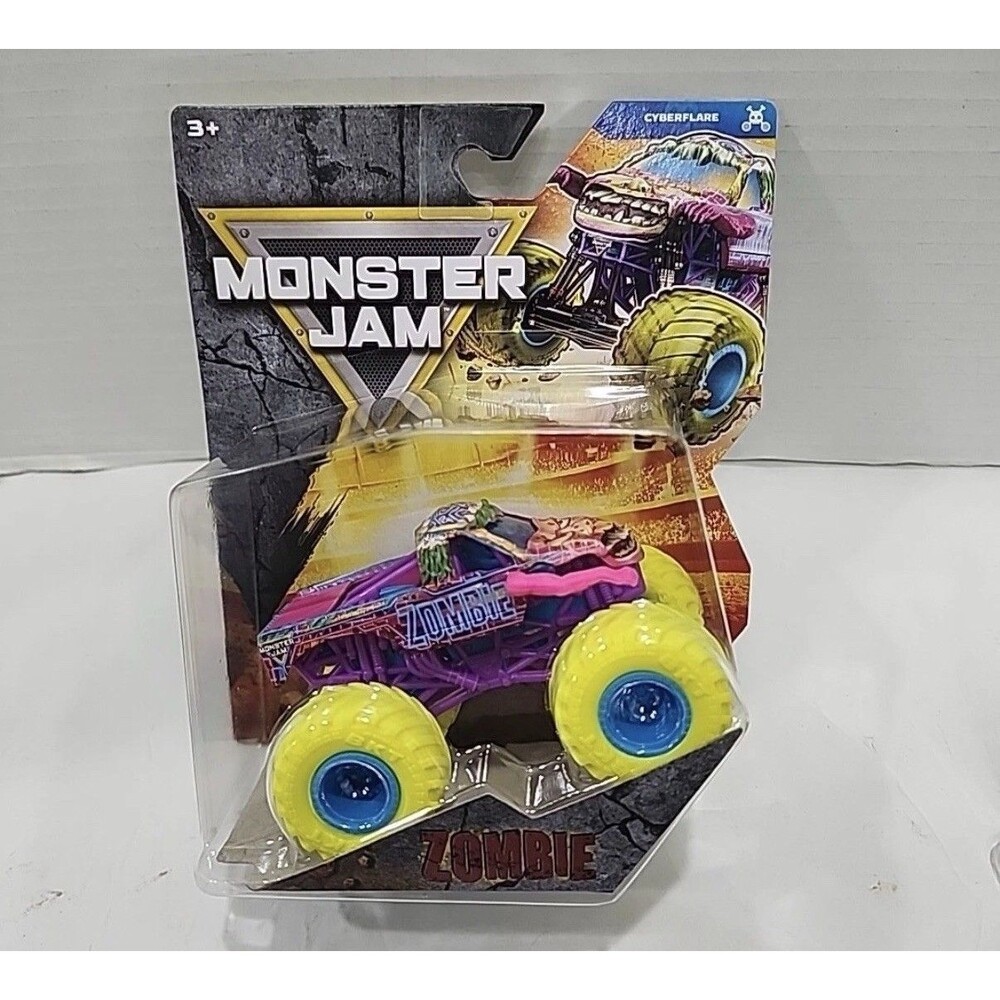 Monster Jam 2026 Official Cyberflare Zombie 1:64 Diecast Truck Series 45